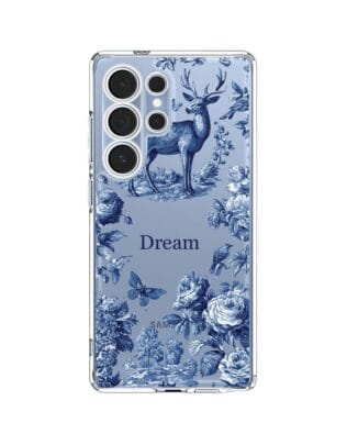 Etui do Samsung Galaxy S25 Ultra przeźroczyste, silikonowe Flexi, Mystic, Dream Deer