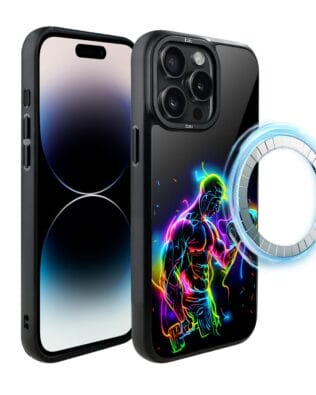 Etui do iPhone 14 Pro Max IBIZU DropGuard Matt z MagSafe, #ElectroMove, Jest moc