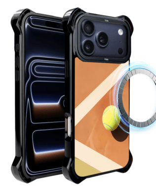 Etui do iPhone 17 Pro Max IBIZU DropGuard Ultra z MagSafe, #Move, Tenis