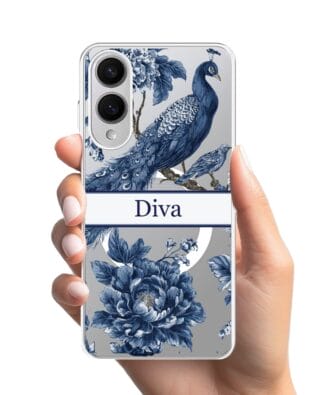 Etui do Samsung Galaxy S25 Edge z MagSafe przeźroczyste, silikonowe Flexi, Mystic, Dream Deer