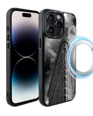 Etui do iPhone 14 Pro IBIZU DropGuard Matt z MagSafe, Noir City, Flatiron