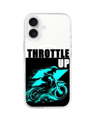 Etui do iPhone 17 z MagSafe przeźroczyste, silikonowe Flexi, Bikers, Cross na maxa