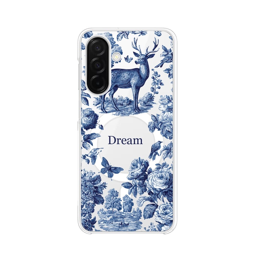 Etui do Samsung Galaxy A26 5G z MagSafe przeźroczyste, silikonowe Flexi, Mystic, Dream Deer