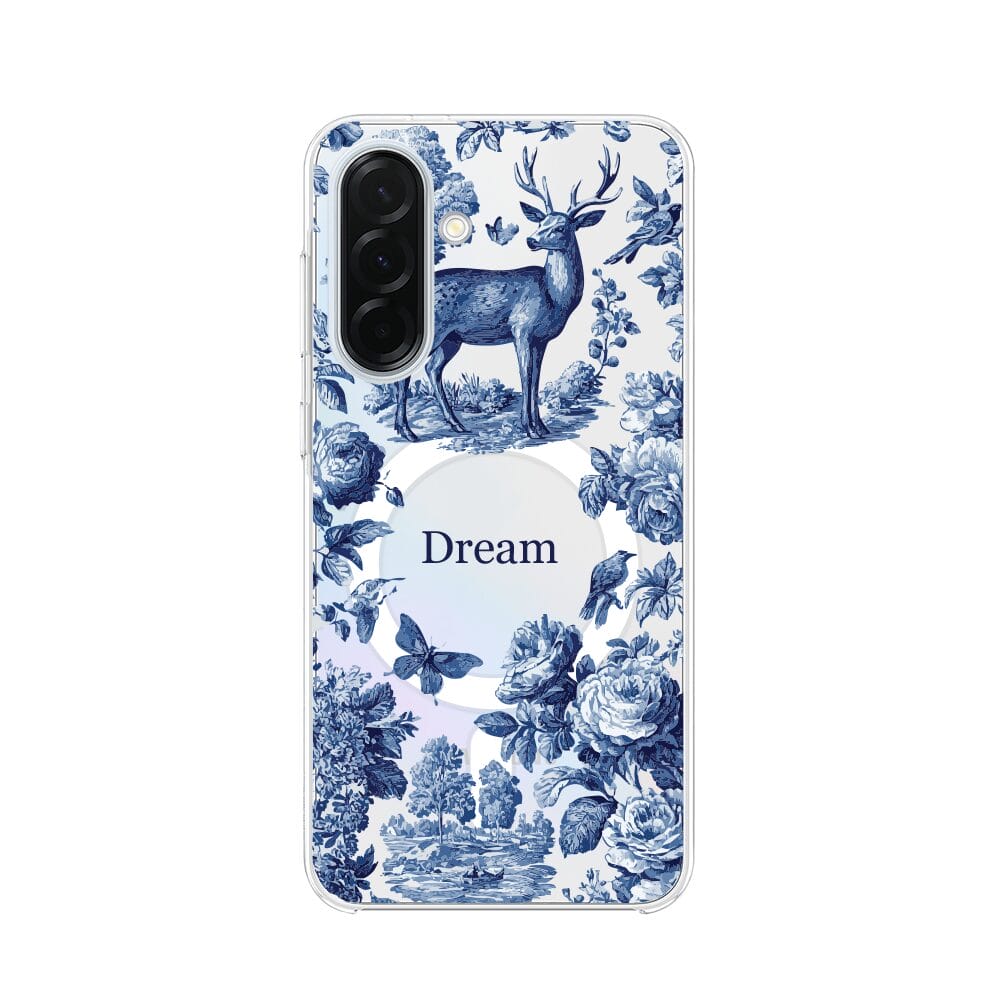 Etui do Samsung Galaxy A36 5G z MagSafe przeźroczyste, silikonowe Flexi, Mystic, Dream Deer