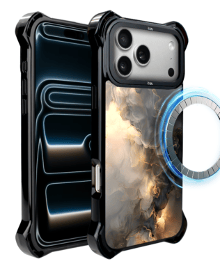 Etui do iPhone 17 Pro Max IBIZU DropGuard Ultra z MagSafe, Twilight Dreams, Stardust