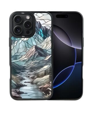 Etui do iPhone 16 Pro IBIZU DropGuard Matt z MagSafe, Barwy Szkła, Górski Potok