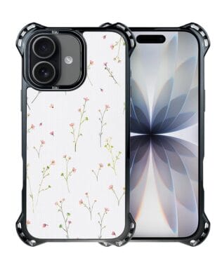 Etui do iPhone 17 IBIZU DropGuard Ultra z MagSafe, Pastel Bloom, Polna fantazja