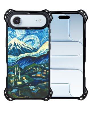Etui do iPhone Air IBIZU DropGuard Ultra z MagSafe, Van Gogh, gwieździsta noc
