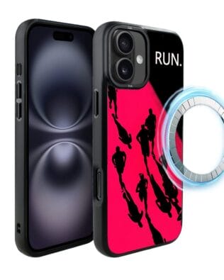 Etui do iPhone 16 Plus IBIZU DropGuard Matt z MagSafe, #Move, Nocny maraton