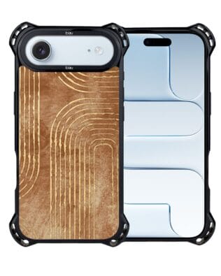 Etui do iPhone Air IBIZU DropGuard Ultra z MagSafe, Boho, Geometryczne linie