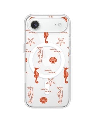 Etui do iPhone Air z MagSafe przeźroczyste, silikonowe Flexi, Summer Patterns, wakacyjne wzory