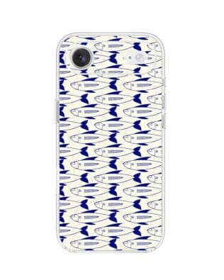 Etui do iPhone Air przeźroczyste, silikonowe Flexi, Summer Patterns, pływające rybki
