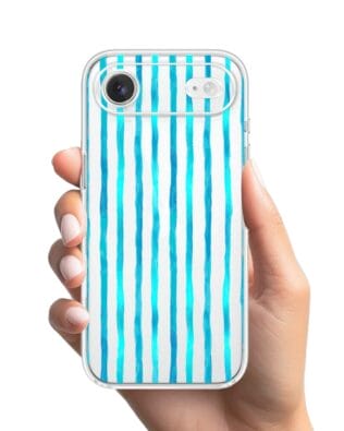 Etui do iPhone Air przeźroczyste, silikonowe Flexi, szept fal