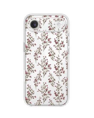 Etui do iPhone Air przeźroczyste, silikonowe Flexi, Mini Patterns, Różyczki