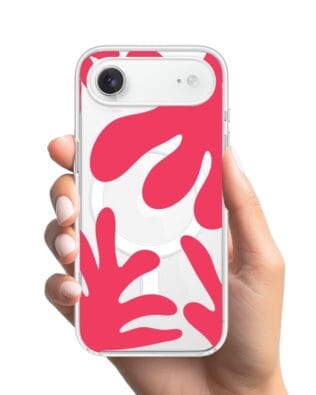 Etui do iPhone Air z MagSafe przeźroczyste, silikonowe Flexi, rafa