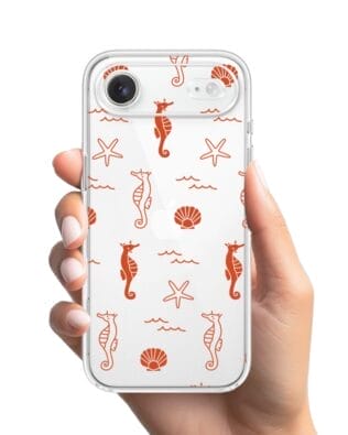 Etui do iPhone Air przeźroczyste, silikonowe Flexi, Summer Patterns, wakacyjne wzory