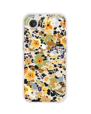 Etui do iPhone Air przeźroczyste, silikonowe Flexi, Summer Patterns, malowane kwiatki