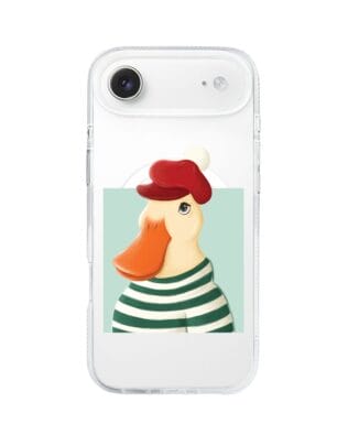 Etui do iPhone Air z MagSafe przeźroczyste, silikonowe Flexi, kaczuszka
