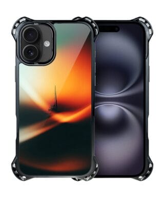 Etui do iPhone 16 IBIZU DropGuard Ultra z MagSafe, Twilight Dreams, Golden Hour