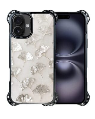 Etui do iPhone 16 IBIZU DropGuard Ultra z MagSafe, Ethereal Essence, Biały Onysk