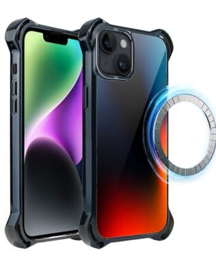 Etui do iPhone 14 Plus IBIZU DropGuard Ultra z MagSafe, Twilight Dreams, Midnight Blue