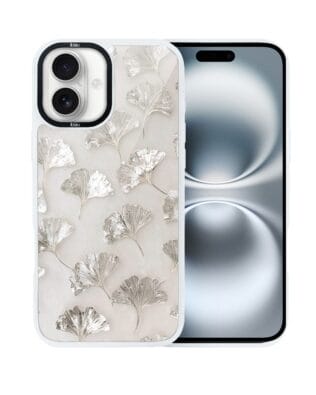 Etui do iPhone 16 IBIZU DropGuard Matt z MagSafe, Ethereal Essence, Biały Onysk