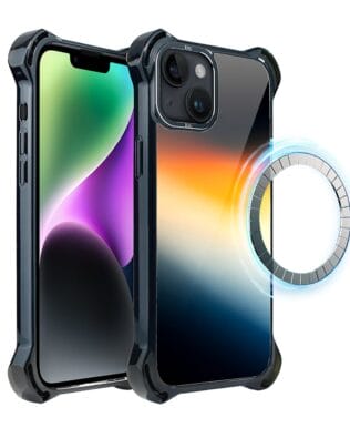 Etui do iPhone 14 Plus IBIZU DropGuard Ultra z MagSafe, Twilight Dreams, Aurora