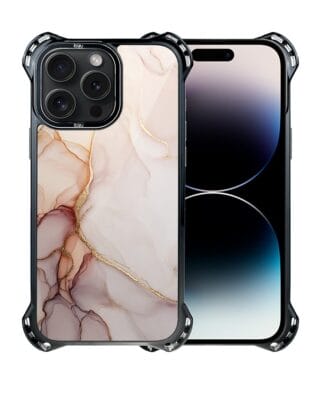 Etui do iPhone 14 Pro IBIZU DropGuard Ultra z MagSafe, Ethereal Essence, Różany alabaster