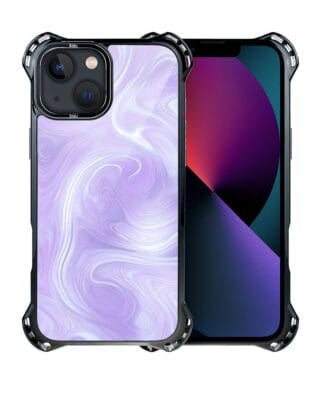 Etui do iPhone 13 IBIZU DropGuard Ultra z MagSafe, Ethereal Essence, Lawendowy wir