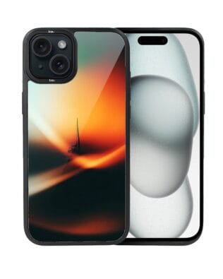 Etui do iPhone 15 Plus IBIZU DropGuard Matt z MagSafe, Twilight Dreams, Golden Hour