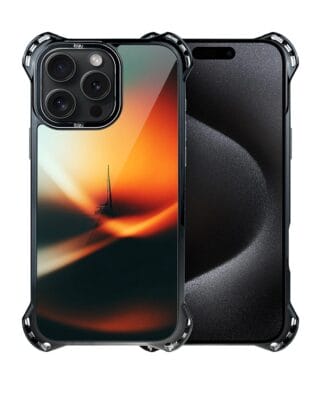 Etui do iPhone 15 Pro IBIZU DropGuard Ultra z MagSafe, Twilight Dreams, Golden Hour