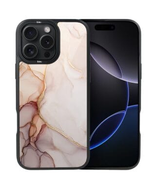 Etui do iPhone 16 Pro IBIZU DropGuard Matt z MagSafe, Ethereal Essence, Różany alabaster