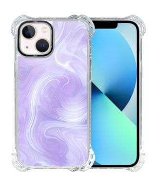 Etui do iPhone 13 IBIZU DropGuard Ultra z MagSafe, Ethereal Essence, Lawendowy wir