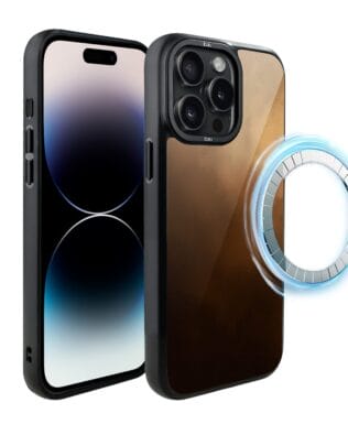 Etui do iPhone 14 Pro IBIZU DropGuard Matt z MagSafe, Twilight Dreams, Desert Storm