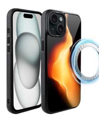 Etui do iPhone 15 Plus IBIZU DropGuard Matt z MagSafe, Twilight Dreams, Eclipse