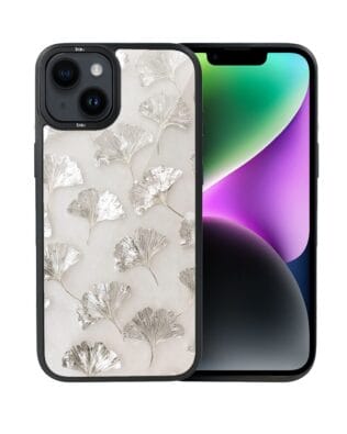 Etui do iPhone 14 IBIZU DropGuard Matt z MagSafe, Ethereal Essence, Biały Onysk