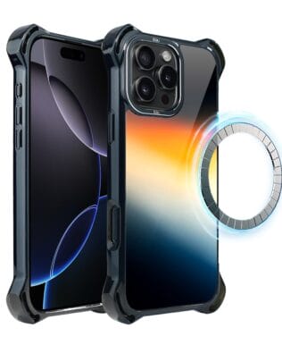 Etui do iPhone 16 Pro Max IBIZU DropGuard Ultra z MagSafe, Twilight Dreams, Aurora