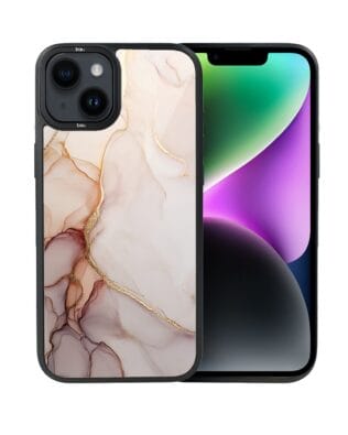 Etui do iPhone 14 IBIZU DropGuard Matt z MagSafe, Ethereal Essence, Różany alabaster