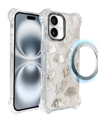 Etui do iPhone 16 Plus IBIZU DropGuard Ultra z MagSafe, Ethereal Essence, Biały Onysk