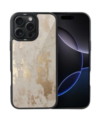 Etui do iPhone 16 Pro Max IBIZU DropGuard Matt z MagSafe, Ethereal Essence, Szampańskie złoto