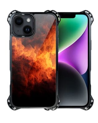 Etui do iPhone 14 Plus IBIZU DropGuard Ultra z MagSafe, Twilight Dreams, Inferno Sky