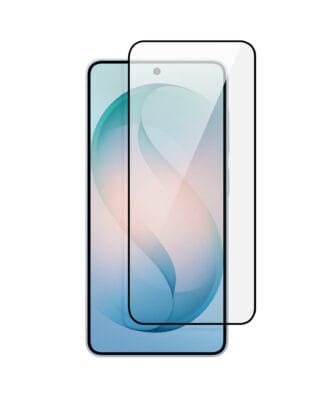 Szklana folia z powłoką ceramiczną na cały ekran 5D z czarną ramką do Samsung Galaxy S26