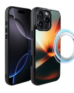 Etui do iPhone 16 Pro Max IBIZU DropGuard Matt z MagSafe, Twilight Dreams, Golden Hour