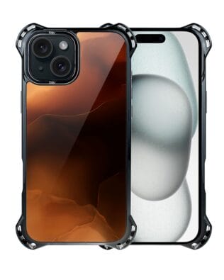 Etui do iPhone 15 Plus IBIZU DropGuard Ultra z MagSafe, Twilight Dreams, Mars Sunset