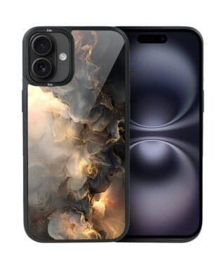 Etui do iPhone 16 IBIZU DropGuard Matt z MagSafe, Twilight Dreams, Stardust