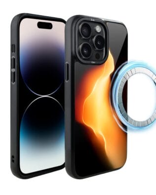 Etui do iPhone 14 Pro IBIZU DropGuard Matt z MagSafe, Twilight Dreams, Eclipse