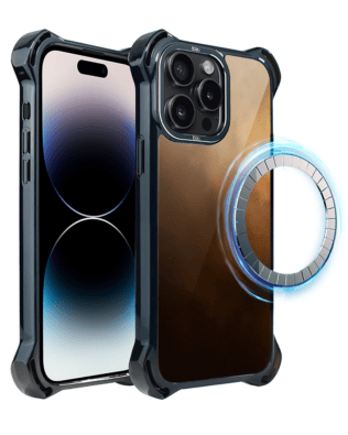 Etui do iPhone 14 Pro IBIZU DropGuard Ultra z MagSafe, Twilight Dreams, Desert Storm