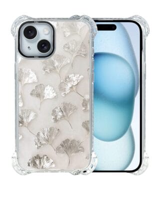 Etui do iPhone 15 IBIZU DropGuard Ultra z MagSafe, Ethereal Essence, Biały Onysk