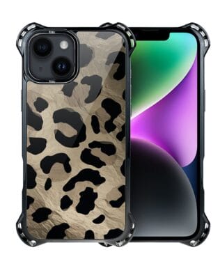 Etui do iPhone 14 Plus IBIZU DropGuard Ultra z MagSafe, Zew natury, Dziki Leopard
