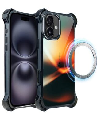 Etui do iPhone 16 IBIZU DropGuard Ultra z MagSafe, Twilight Dreams, Golden Hour